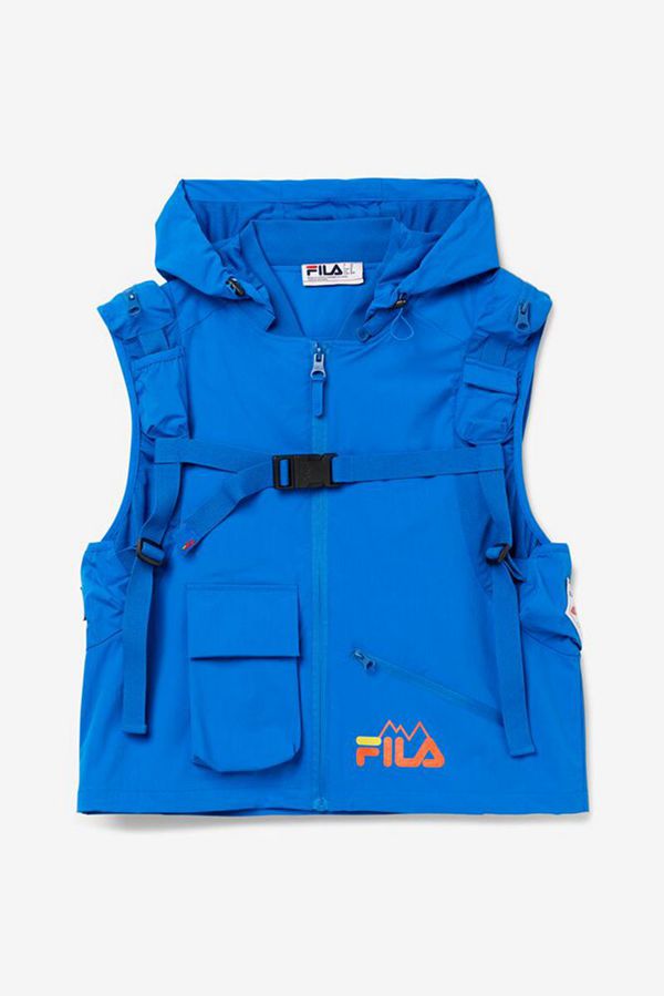 Coletes Fila Homem Azuis/Pretas - Fila Tactical Loja Online Portugal,JHAZ-01395